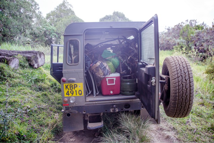 coming from north of Mt Kenya.