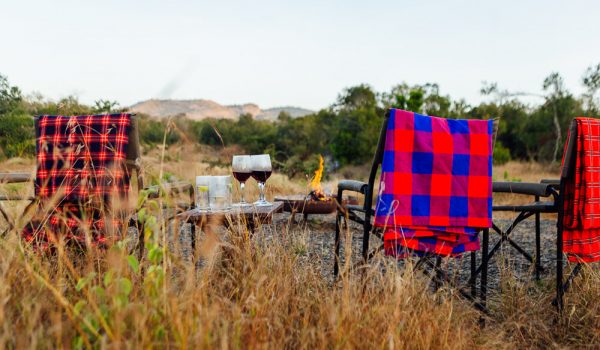 Mt Kenya in the distance.